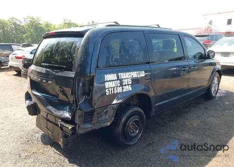 2013 Dodge Grand Caravan Sxt from USA, damaged, VIN 2C4RDGCG4DR616793